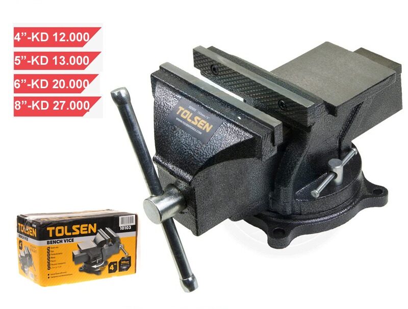 IMG_1359-e1661686402320.jpg Bench Vise Industrial Quality, Size : 4/5/6/8" - Image 1