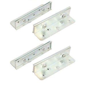 Durable Bed Frame Support: Heavy Duty Bed Hinges (4 Inch)