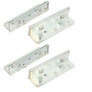 Durable Bed Frame Support: Heavy Duty Bed Hinges (6 Inch)