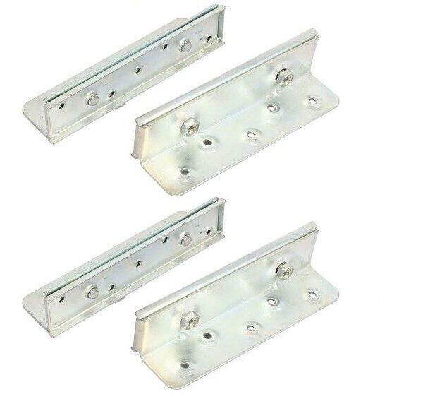 Durable Bed Frame Support: Heavy Duty Bed Hinges (6 Inch)