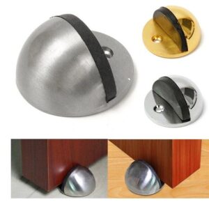 Prevent Door Damage: Half Round Door Stopper