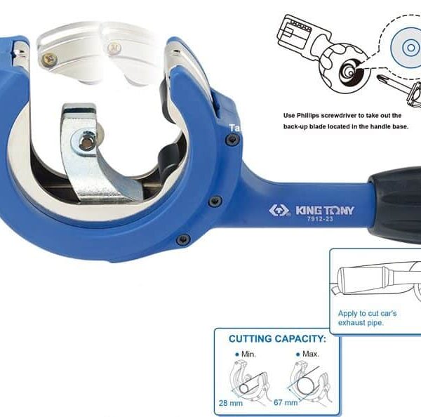 Ratchet Tubing Cutter, Size : 28-67mm