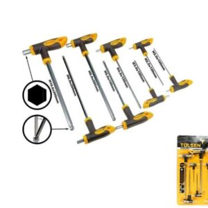 Tolsen 8-Piece Screwdriver Set: Tackle Diverse Screw Driving Jobs