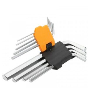 Tolsen 9-Piece Allen Key Set: Essential Hex Key Kit