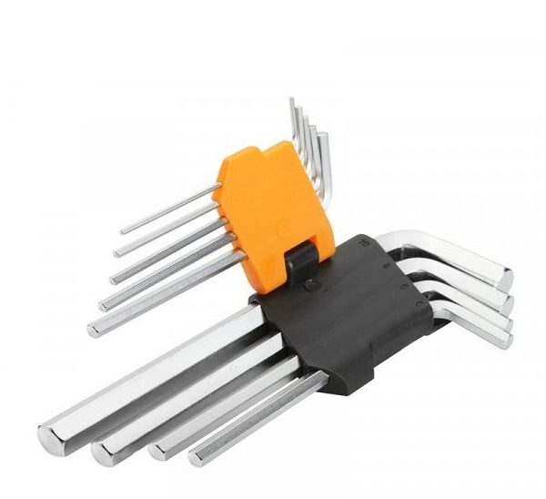Tolsen 9-Piece Allen Key Set: Essential Hex Key Kit