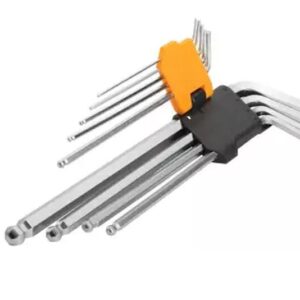 Tolsen 9-Piece Allen Key Set: Essential Hex Key Kit