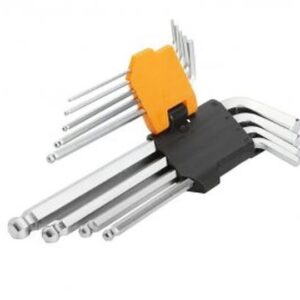Tolsen 9-Piece Allen Key Set: Essential Hex Key Kit