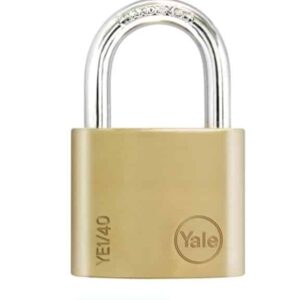 Reliable Brass Padlock 40mm - Yale Quality