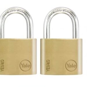 Yale Brass Padlock - 40mm x 2pcs