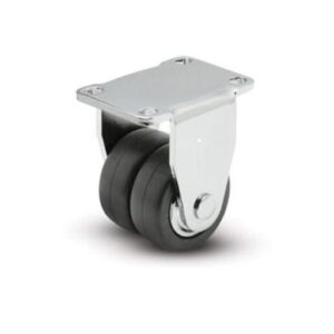 Dual Caster Wheel Swivel - 2"