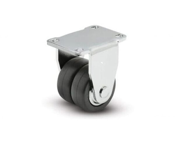 Dual Caster Wheel Swivel - 2"
