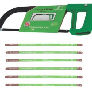 Hacksaw Frame 6pcs Blade