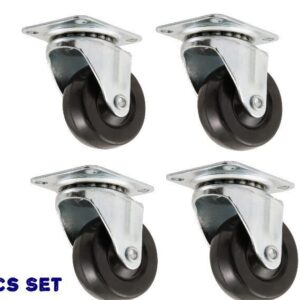 Light Duty Caster Wheel 4pcs set - 1"