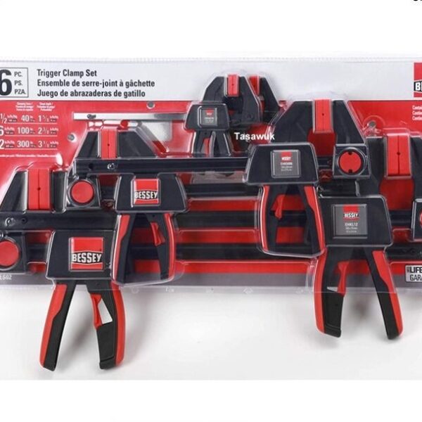 Trigger Clamp Set, 6 pcs/Set