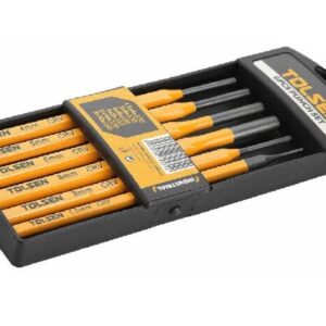 Tolsen 5-Piece Punch Set: Efficient Hole Creation & Material Removal