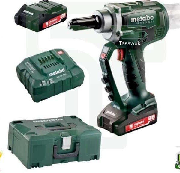 Metabo 18V Cordless Blind Rivet Gun: Enhanced Power & Runtime