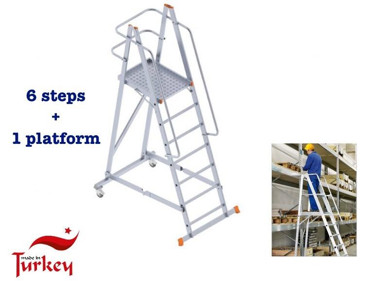 IMG_1888-1.jpg Warehouse Platform Ladder - Image 1