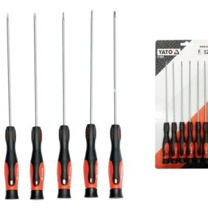 Yato 6-Piece Precision Screwdriver Set: Tackle Small Screws in Electronics & Delicate Projects