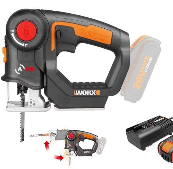 Make Precise Cuts in Wood & Metal: Worx Cordless Axis Saw