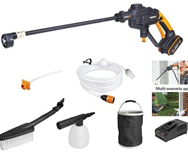 Worx 22 Bar Cordless Pressure Washer: Clean with Ease