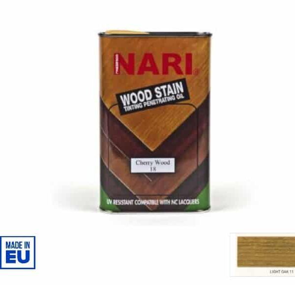 Lighten Wood & Highlight Grain: Nari Wood Stain (Light Oak, 1 Liter)