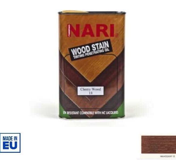Beautify Wood with Rich Color: Nari Wood Stain (Mahogany, 1 Liter)