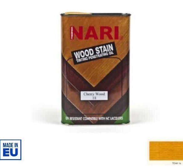 Achieve Teak Look & Enhance Wood: Nari Wood Stain (Teak, 1 Liter)
