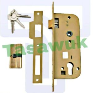 Reliable Cabinet Access: Yale Cylinder Mortice Lock with Keys