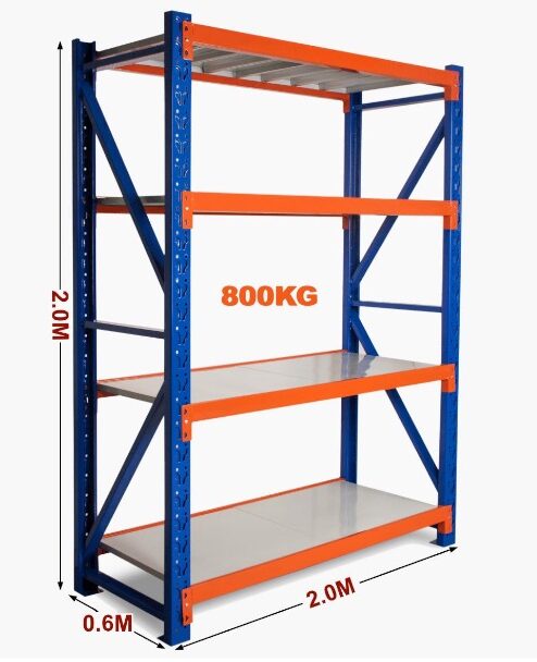 IMG_2101-e1662815208925.jpg 2m Heavy Duty Warehouse Rack with load capacity of 800kg - Image 1