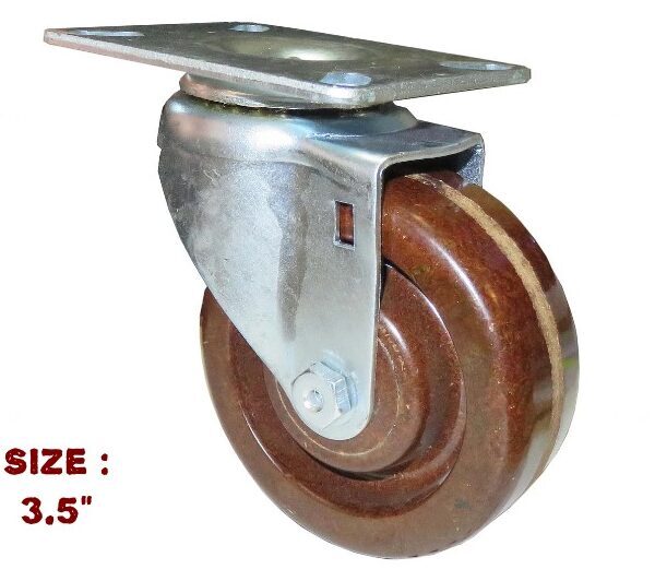 Heat Resistant Castor Wheels - 3.5"