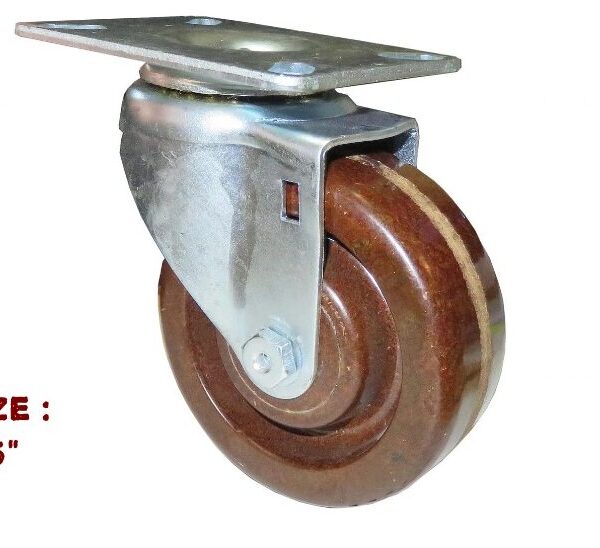 Heat Resistant Castor Wheels - 5"
