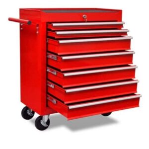 7 Drawer Small Trolley: Compact Storage for Your Tools