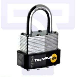 Laminated Padlock 40mm Double Locking Shackle Yale