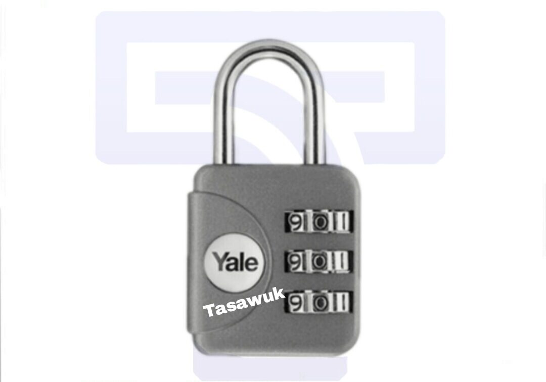 IMG_2388-e1664114723572.jpg Yale Combination Padlock 28mm - Ideal for Suitcases & Bags - Image 1