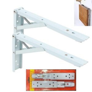 Space-Saving Support: Heavy Duty Folding Wall Bracket (10 Inch)