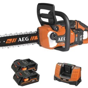 Power Through Cutting Tasks: 12" Gas Powered Chain Saw (AEG)