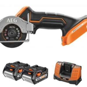 AEG Compact Cut-Off Saw : Effortless Metal Cutting on the Go
