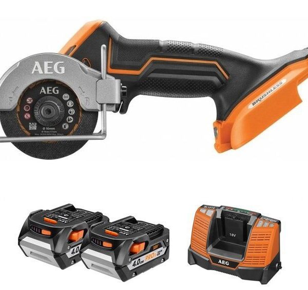 AEG Compact Cut-Off Saw : Effortless Metal Cutting on the Go
