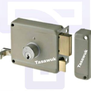 Yale Steel Door Rim Lock 60mm - Key Operated