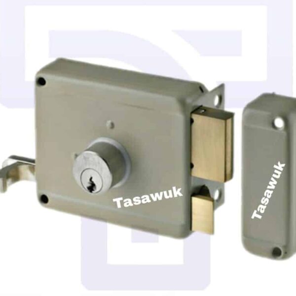 Yale Steel Door Rim Lock 60mm - Key Operated