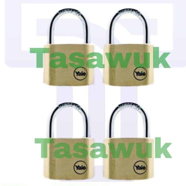Yale Brass Padlock 40mm - Pack of 4