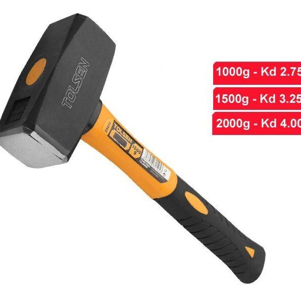 Tolsen 2kg Masonry Hammer: Maximum Power for Demanding Projects