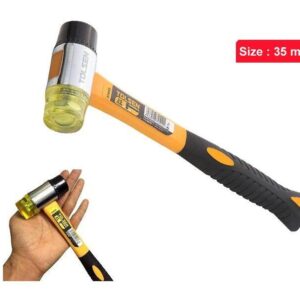 Tolsen 35mm Rubber Mallet: Durable Craftsman's Choice for Controlled Impact