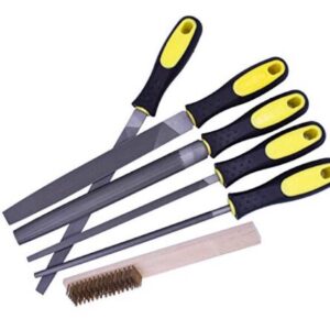 Steel File Set with fire Brush