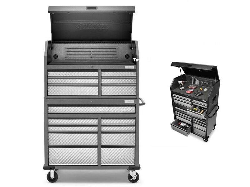 IMG_2615-e1665594370512.jpg Gladiator Tool Chest Combo: Maximize Storage with 15 Drawers - Image 1