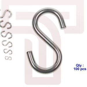 Versatile Hanging Solution: Galvanized "S" Hook (1.5 inch)