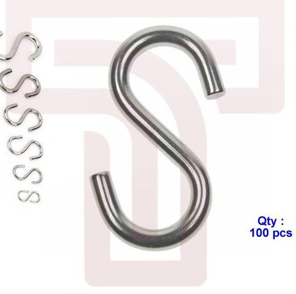 Versatile Hanging Solution: Galvanized "S" Hook (1.5 inch)
