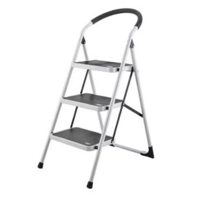 Steel Ladder White