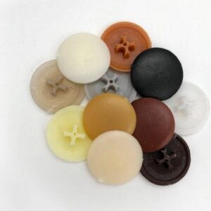 Conceal Unsightly Screw Holes: PVC Screw Hole Caps