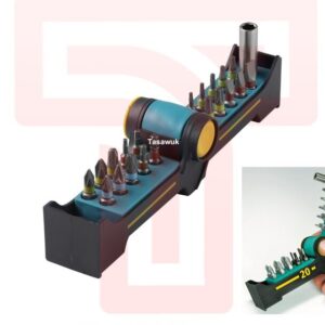 Wolfcraft 20pc Screw Bit Set: Tackle Diverse Fastening Needs
